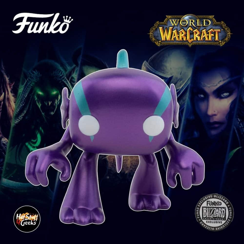 World of Warcraft Murloc Blizzard 30th AnniversaryMetallic Purple Exclusive Pop! 