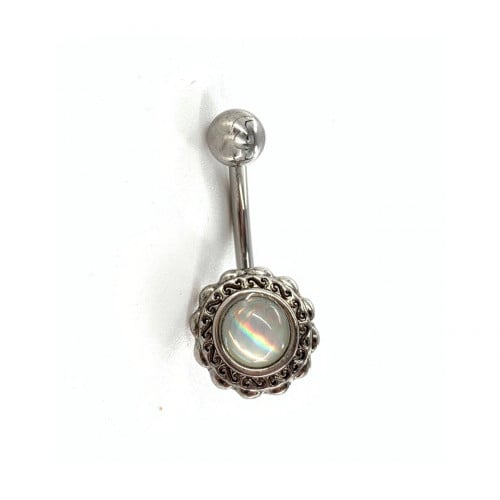 14g Illuminating Stone Belly Ring