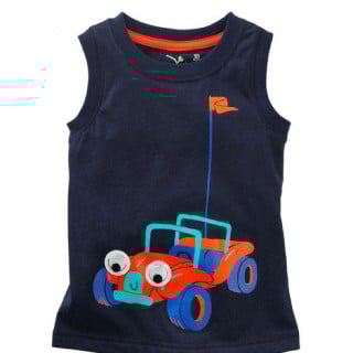 بلوزة ولادي ماركة Jumping Beans - كحلي سيارة