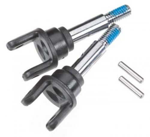 Traxxas Heavy Duty Front Stub Axles Stampede 4X4 for RC 6854X