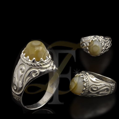 خاتم (سليماني) فضة عيار 925