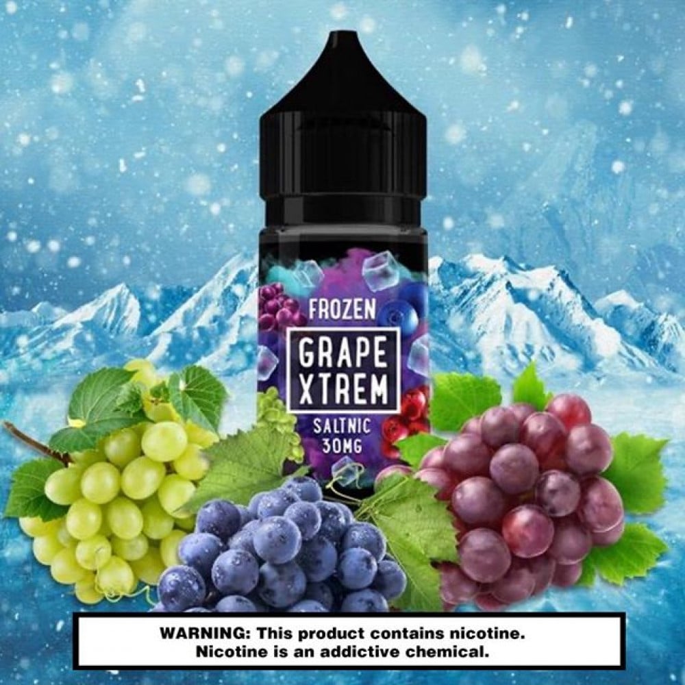 نكهة grape xtrem ice saltnic