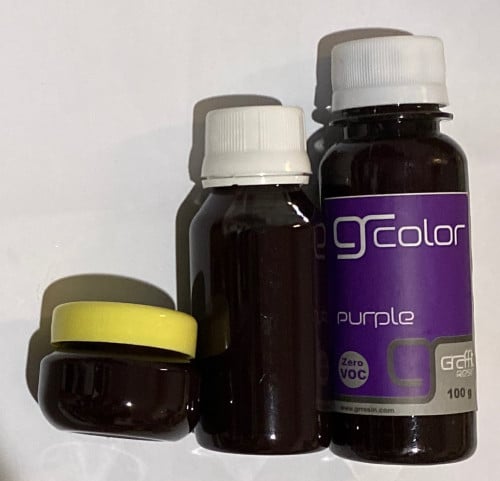 لون غرافيتي بنفسجي غامق