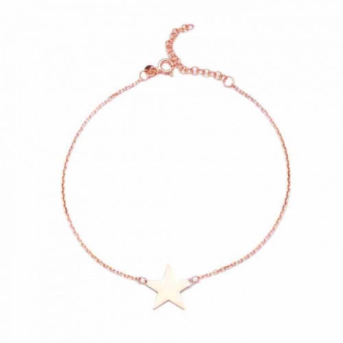 خلخال يصور إبداع السماء في تصميم على شكل النجمة مطلي بالذهب -من مجموعة نفيس هدايا مجوهرات هدية نسائية فاخرة 016