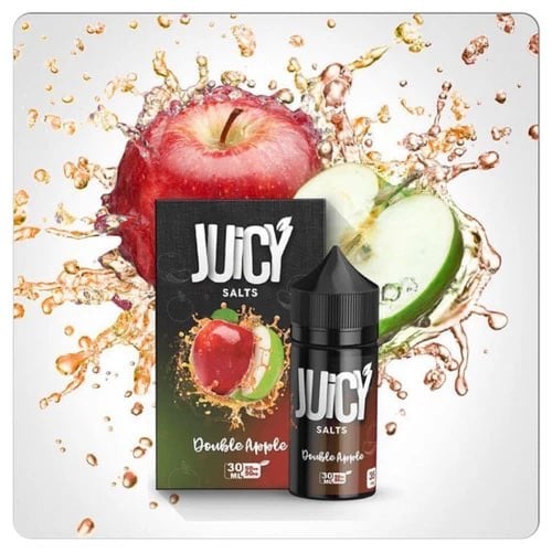 نكهة تفاحتين من جوسي Juicy Salts Double Apple - Salt Nicotine