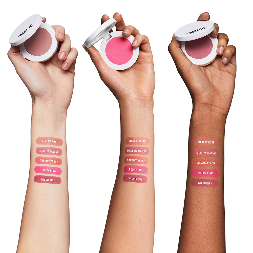 ميك اب باي ماريو | احمر خدود البوب الناعمة ، Poppy pink