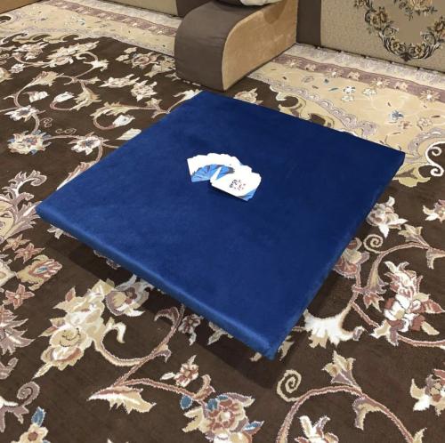 طاولة بلوت بجرس ( كحلي )
