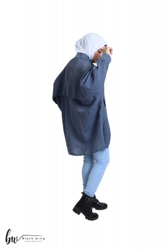 بلوزة من بلاك وينج تتناسب لكل القياسات