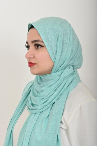 حجاب قطن منمش من بلاك وينج - أناقة طبيعية فريدة