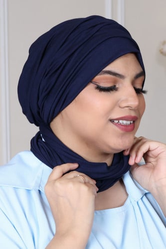 توربان آسيا متعدد الثنيات مع سكارف من بلاك وينج –...