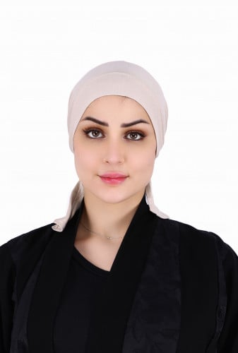 بندانة ربط قطن من بلاك وينج | بطانة حجاب |