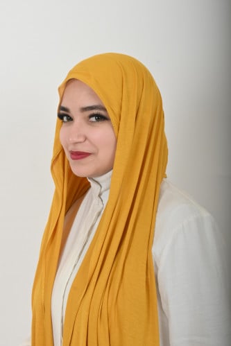 حجاب قطن دبل استرتش من بلاك وينج - الراحة المثالية...