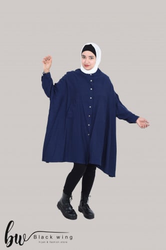 من بلاك وينج بلوزة قطن