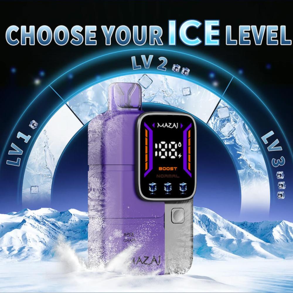 Complete Ice Control and Rich Flavor with MAZAJ APEX 18000