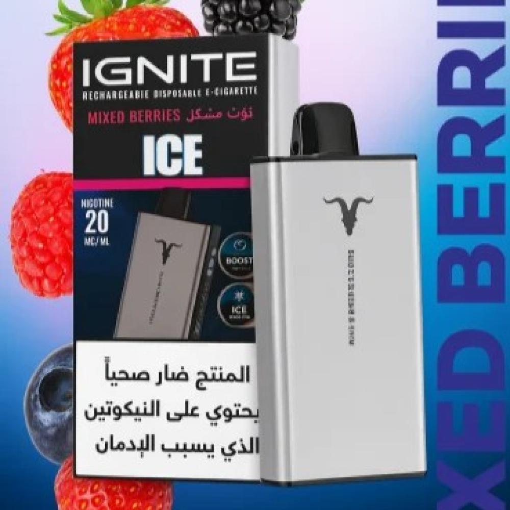 ignite disposable vapes Ice 40K Puffs Vape - Specs COLOR:Black Purple Lemon Haze Esco Bars H20 Disposable