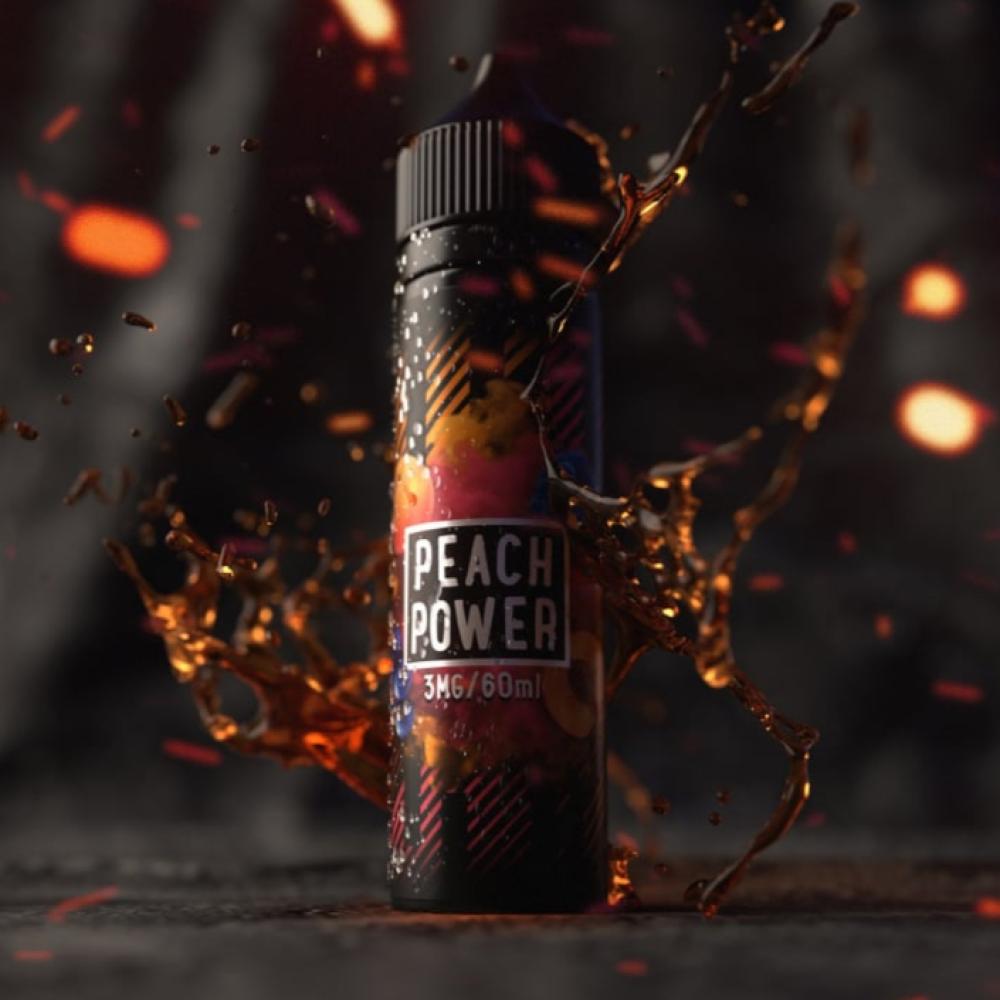 Peach Power by Sam Vapes 60ml - Concentrated Peach E-Liquid
