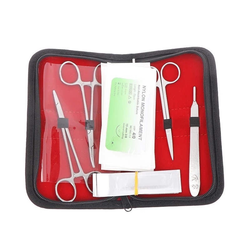 thumbnail image 2 of A2Z Scilab Premium Cotton Dressing Pliers - Serrated Tips, 6" Dental Instruments (10-Pack) 2 of 5