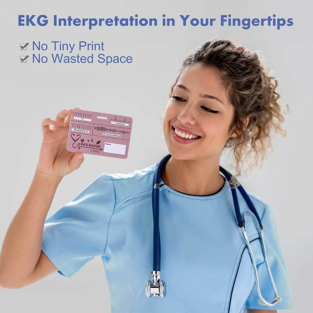 بطاقة مرجعية لتخطيط القلب ECG