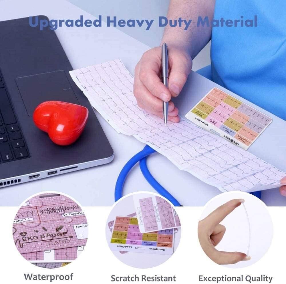 بطاقة مرجعية لتخطيط القلب ECG