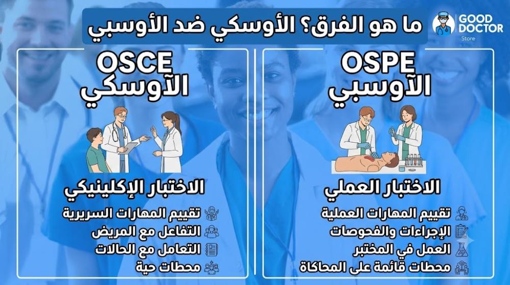 الفرق بين الاوسكي OSCE والاوسبي OSPE