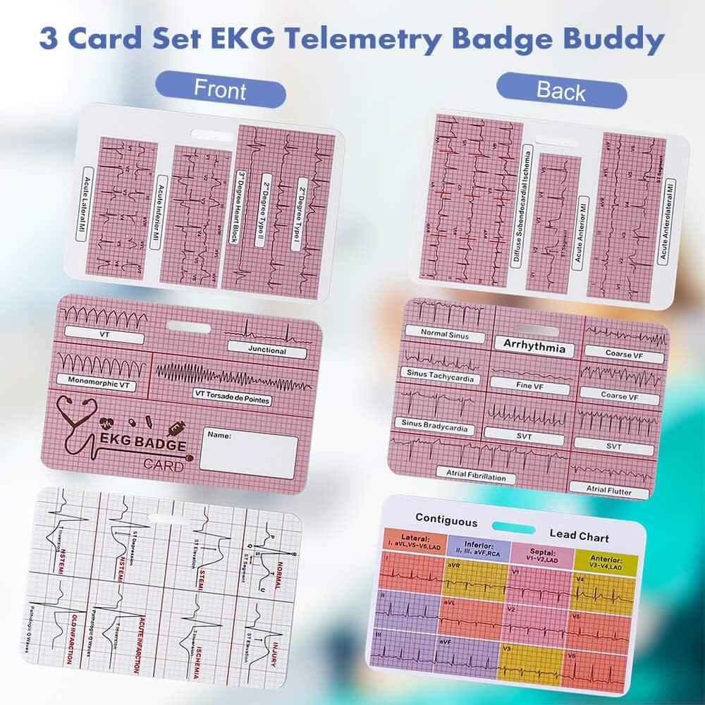 بطاقة مرجعية لتخطيط القلب ECG
