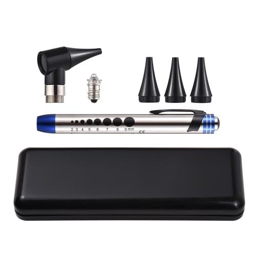 2 في 1 منظار الأذن وكشاف طبي otoscope