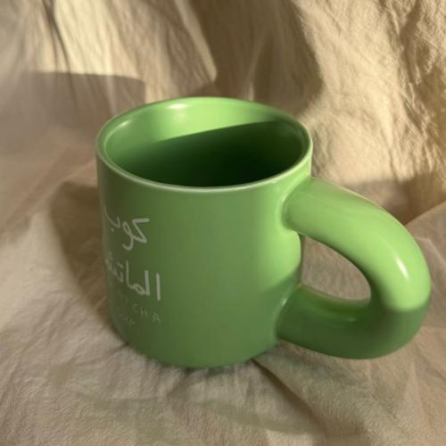 حراج - كوب ماتشا بعيب مصنعي