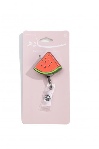 مثبت بطاقة بطيخ watermelon badge reel