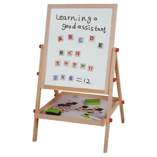 سبورة خشبية صغيرة تعليمية للأطفال مع الحروف الإنجليزية مغناطيس دنيا