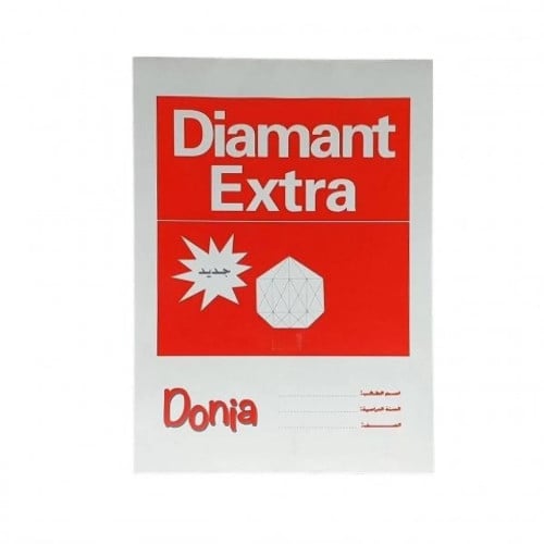 دنيا ديامانت إكسترا دفتر ورق شفاف
