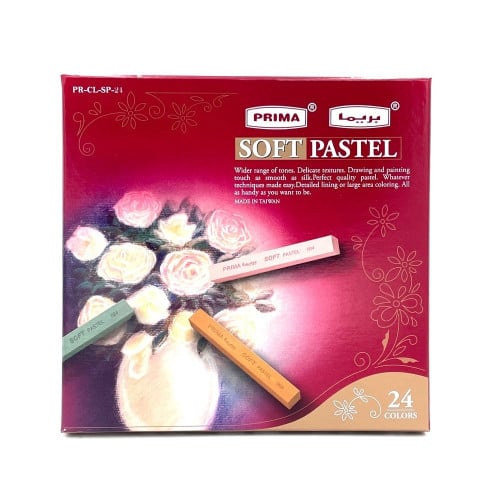 ألوان باستيل ناعمة من بريما - 24 لون