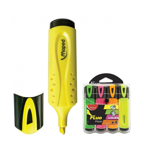 قلم تظهير مابيد طقم 4 ألوان