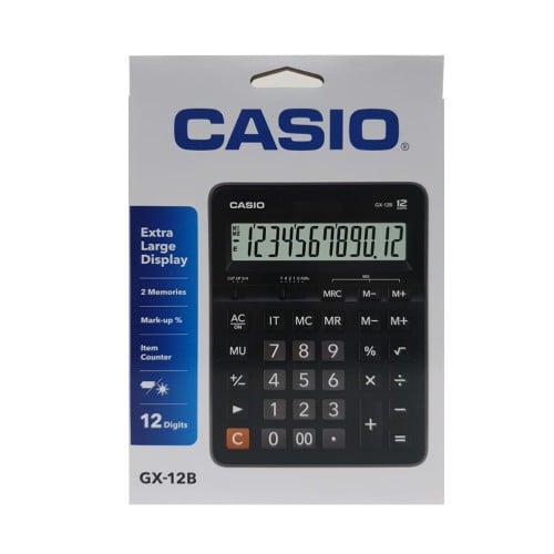 آلة حاسبة كاسيو CASIO GX-12B