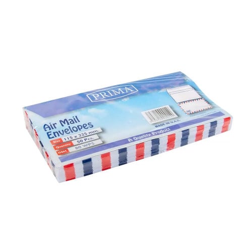 ظروف رسائل ملون 50 حبة بريما