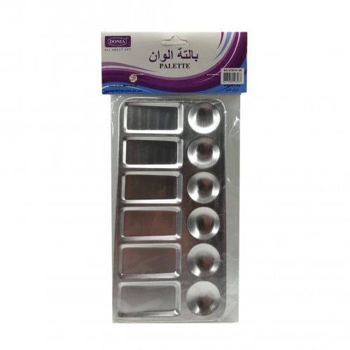 بالتة ألوان مستطيلة ألمنيوم كبيرة دنيا