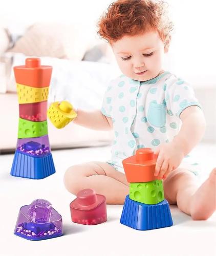 مكعبات التكديس الحسية