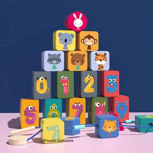 حبل الحيوانات الخشبية