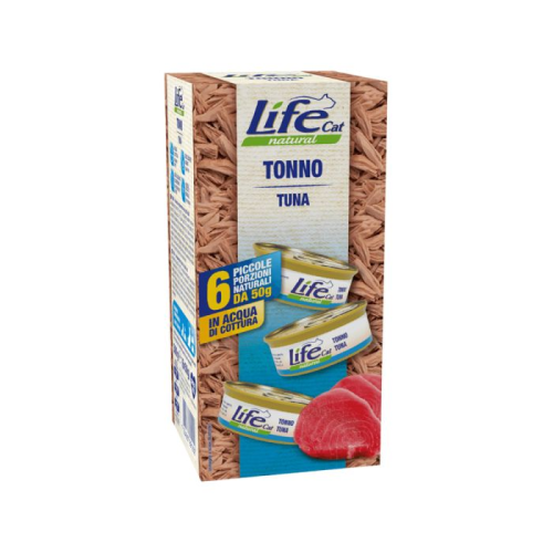 لايف كات | طعام للقطط بالتونة 6x50g