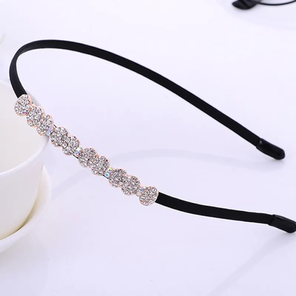 طوق شعر مرصع بالكريستال