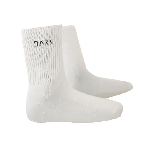 Dark white socks