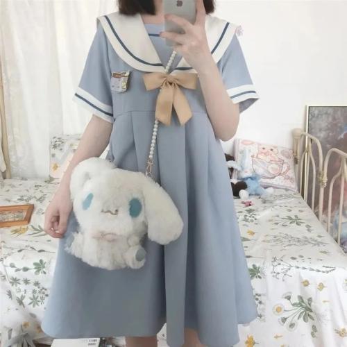 جديد اليابانية نمط Preppy لوليتا فستان بتصميم بدلة...
