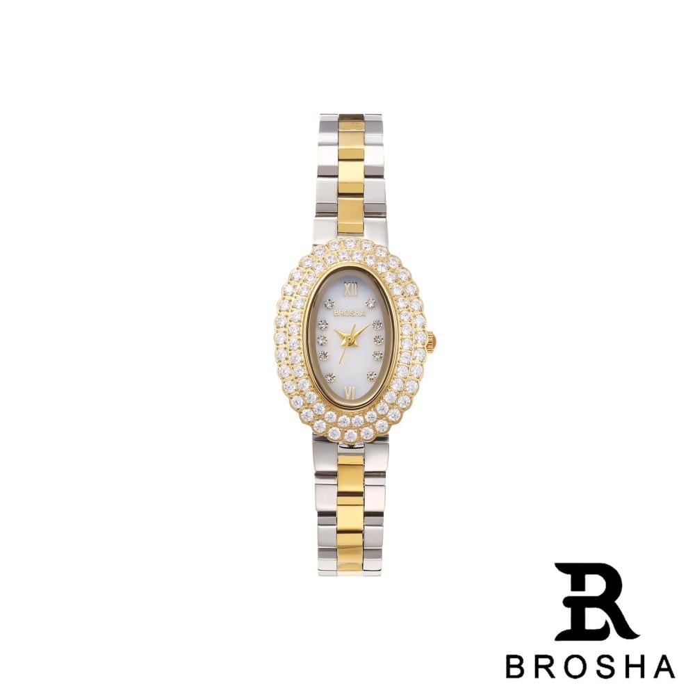 ساعه من ماركة BROSHA نسائيه بالوان متعدده