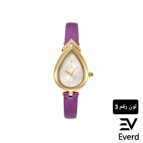 ساعه من ماركة Everd ايفرد نسائيه بالوان متعدده
