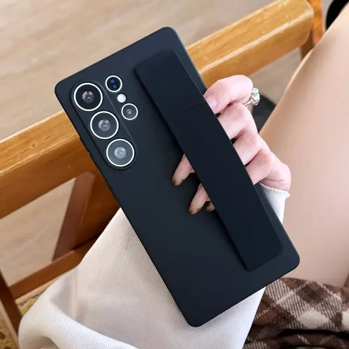سيليكون مطاطا شريط للرسغ حامل حامل جراب هاتف لسامس...