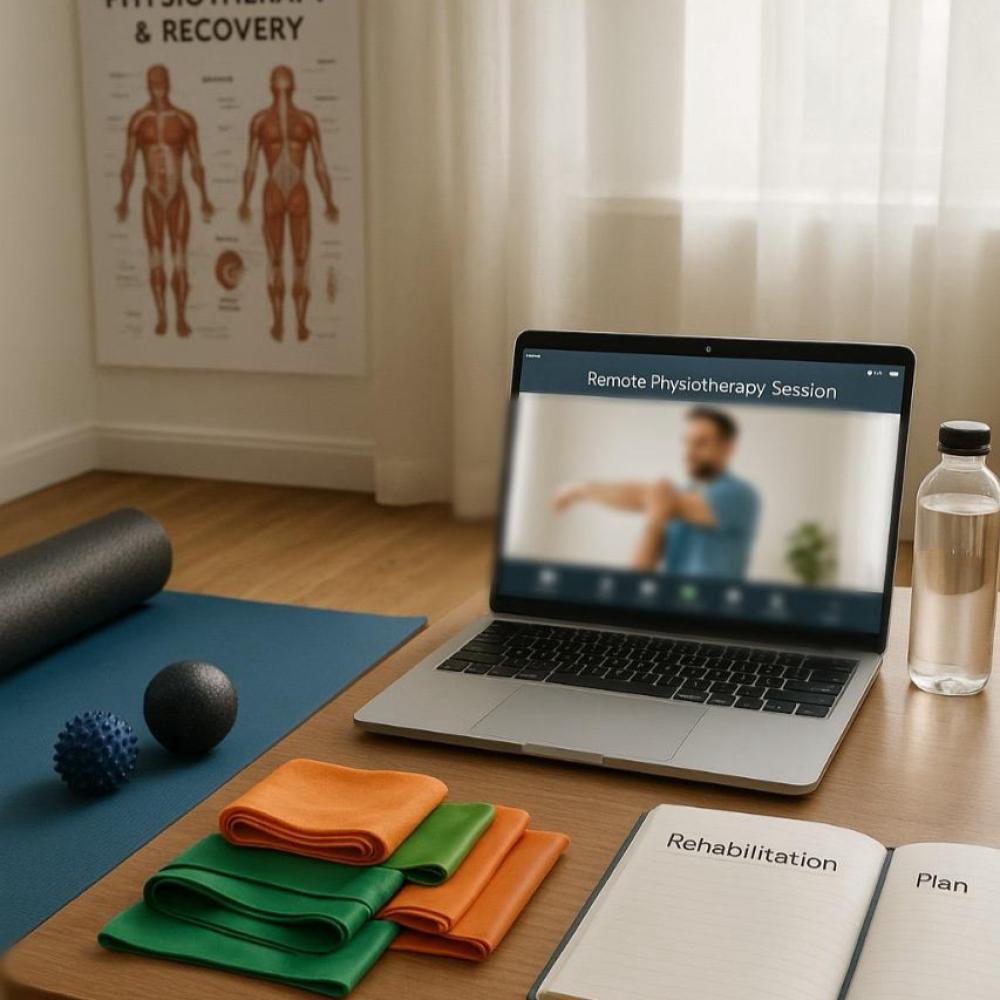 مدرب رياضي شخصي عبر الإنترنت