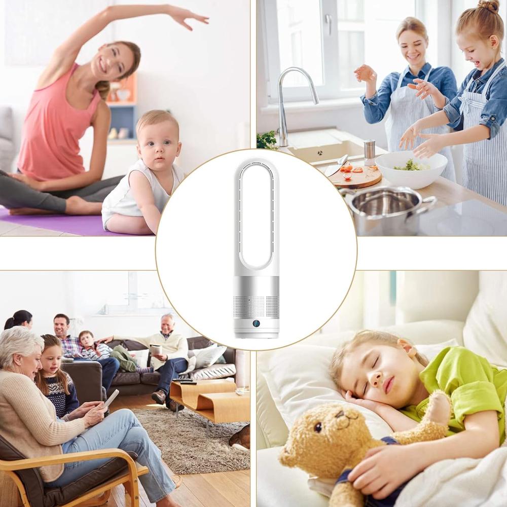 مروحة ومنقي هواء بدون شفرات