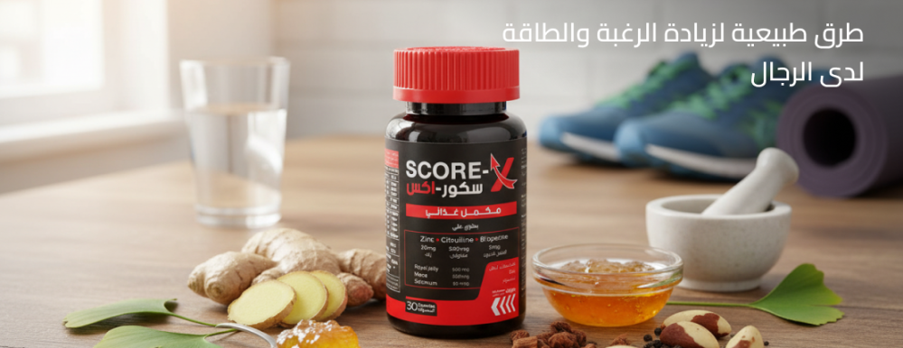 طرق طبيعية لزيادة الرغبة والطاقة لدى الرجال