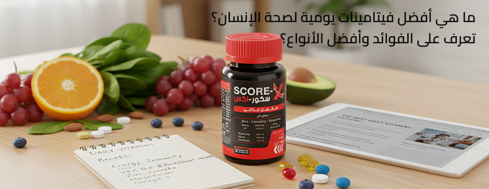 ما هي أفضل فيتامينات يومية لصحة الإنسان؟ تعرف على الفوائد وأفضل الأنواع؟