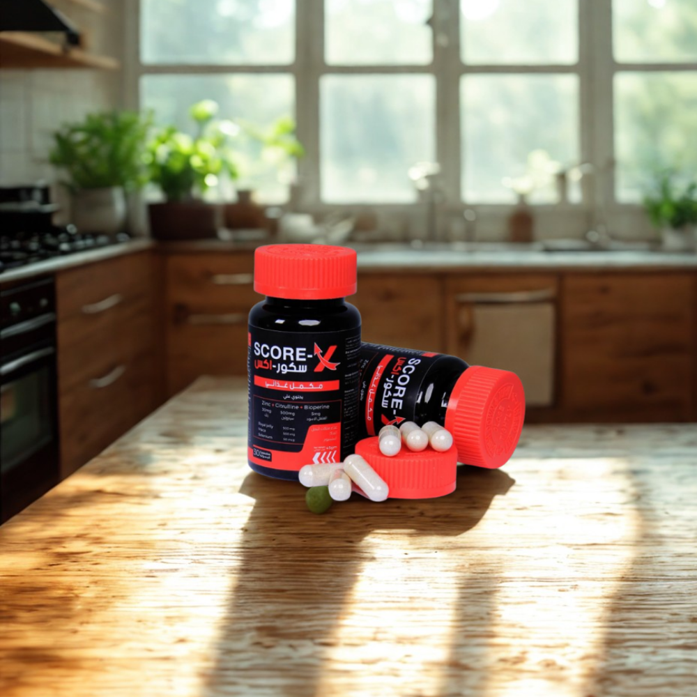 سكور إكس: الحل المثالي لدعم الخصوبة والطاقة لدى الرجال
