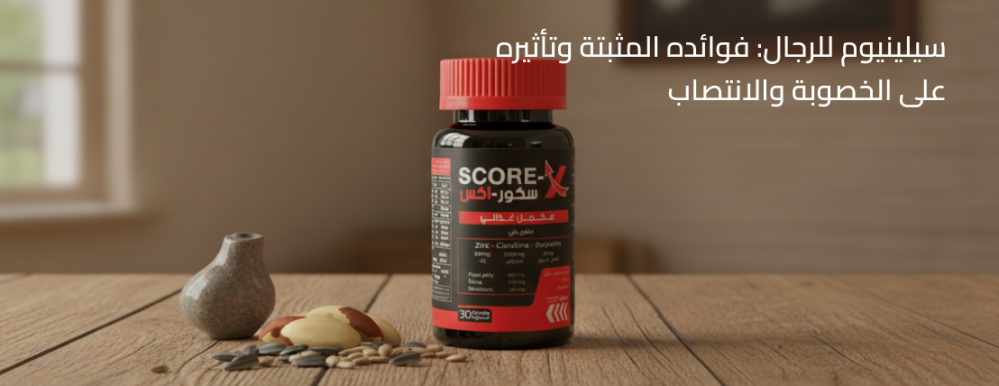 سيلينيوم للرجال: فوائده المثبتة وتأثيره على الخصوبة والانتصاب